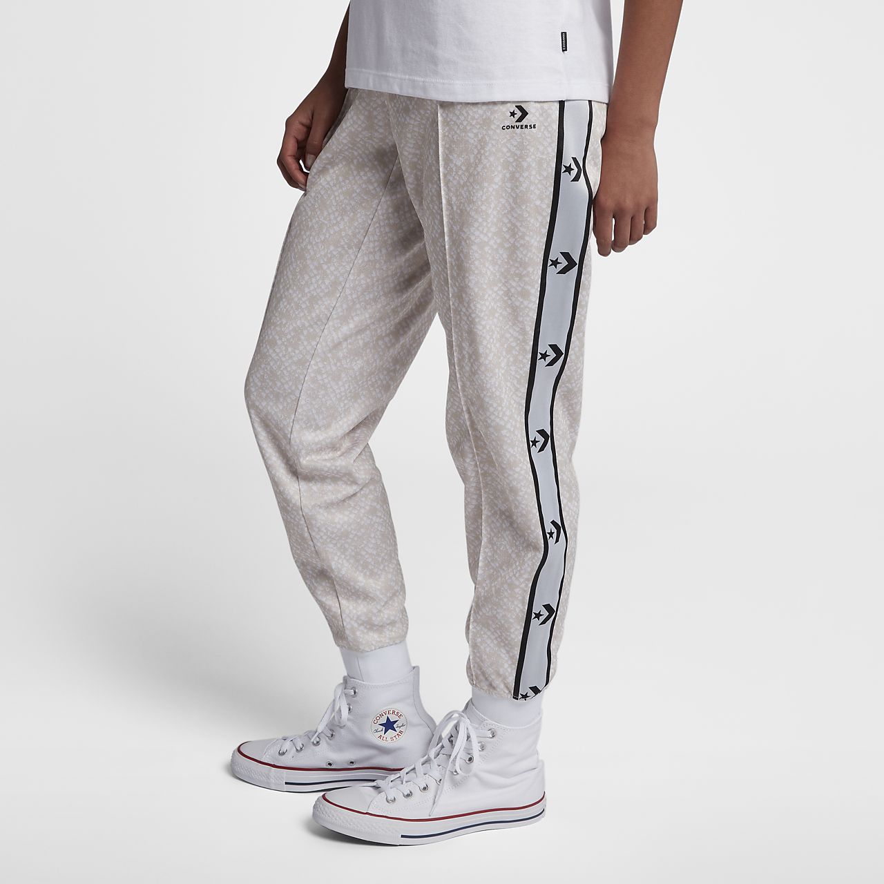 converse star chevron joggers